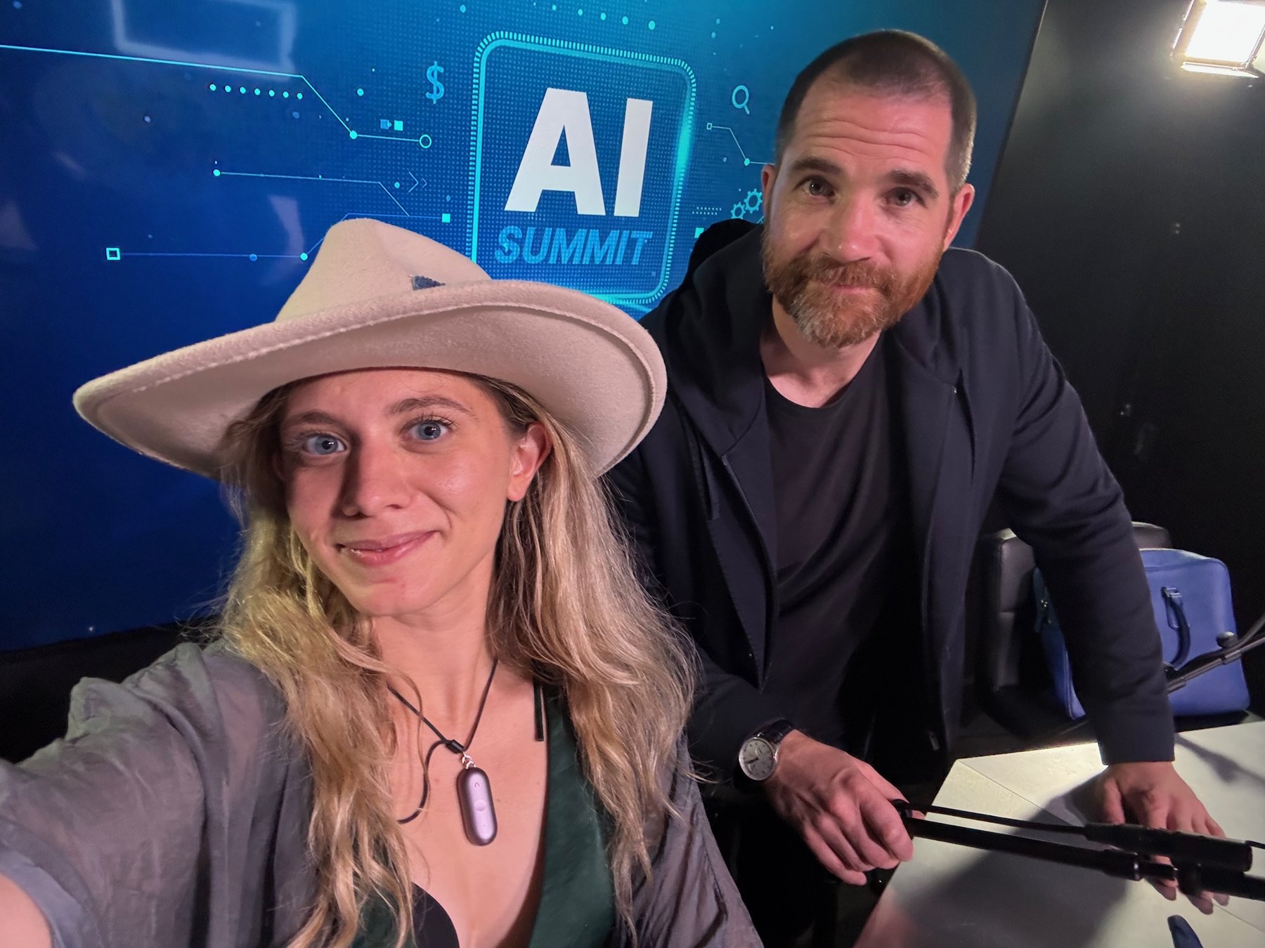 Sabrina at the AI Summit